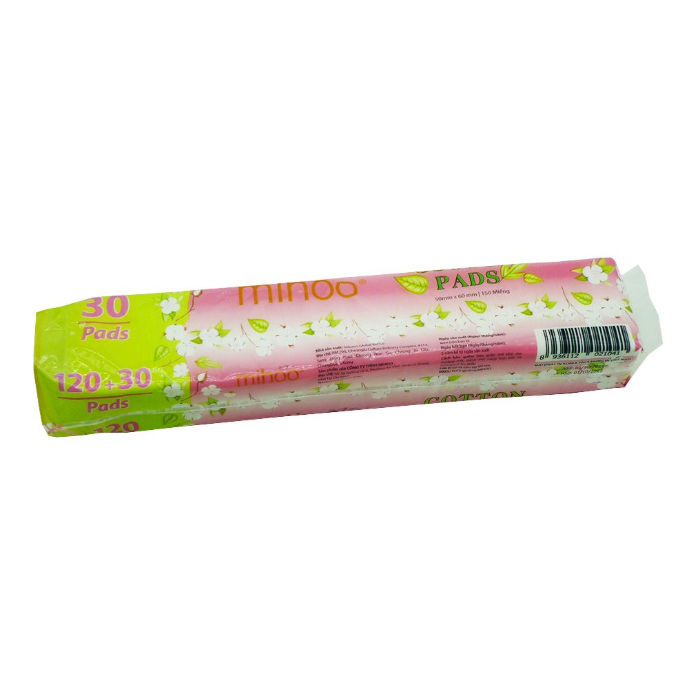 Bông Tẩy Trang Mihoo 150 Miếng Cotton Pads