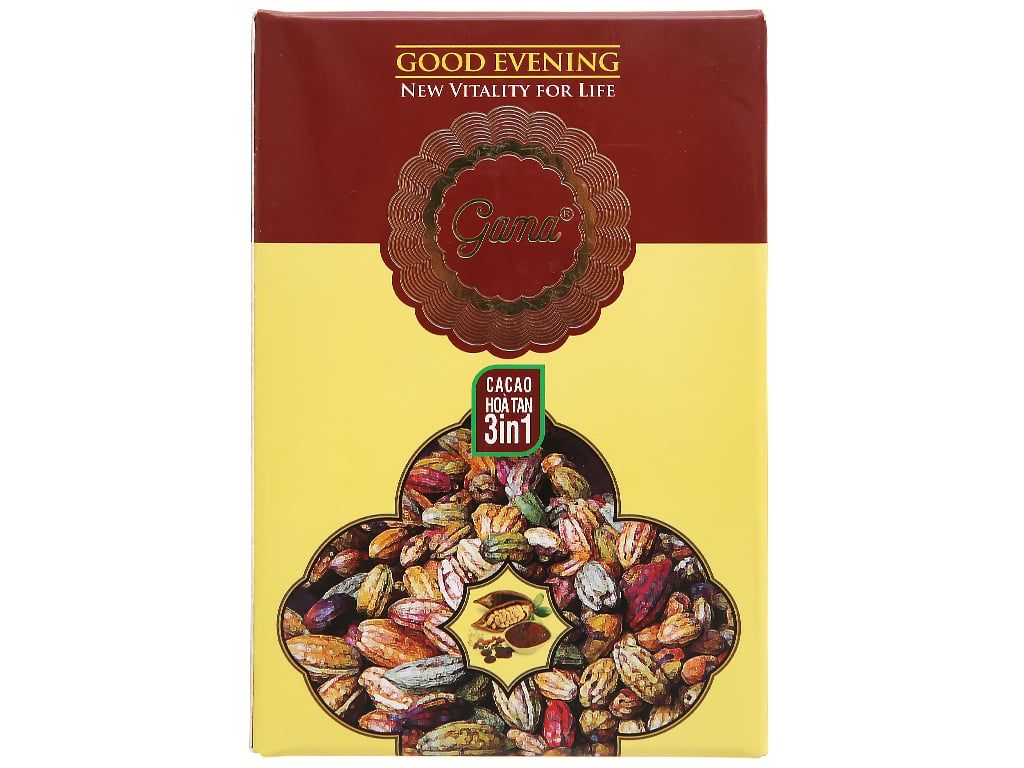 GAMA - Cacao 3in1 (216g/hộp)