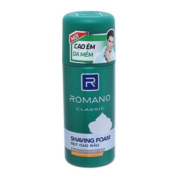  Bọt Cạo Râu Romano Classic (175ml) 