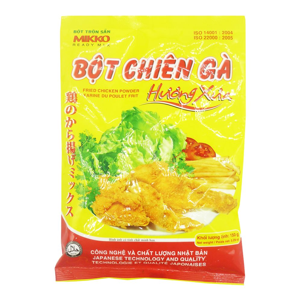  Bột Chiên Gà Hương Xưa Mikko (150g) 