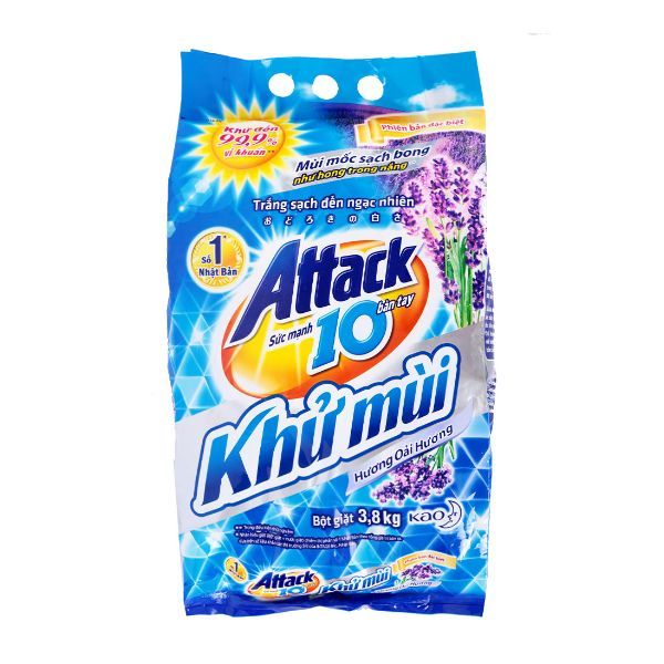 Attack BG khử mùi hương lavender 720gx18