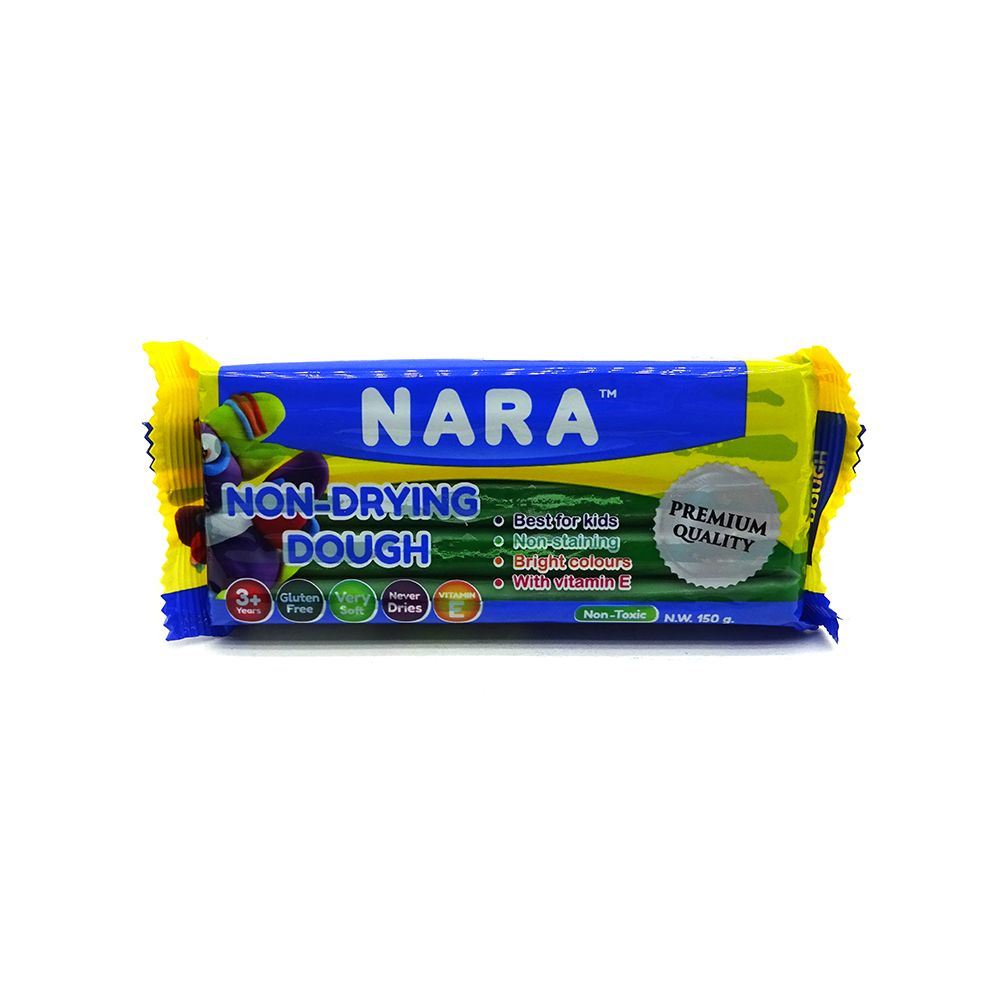 Bột Nặn Hình NARA Màu Xanh Lá NDD-PO-150-1 (150g)
