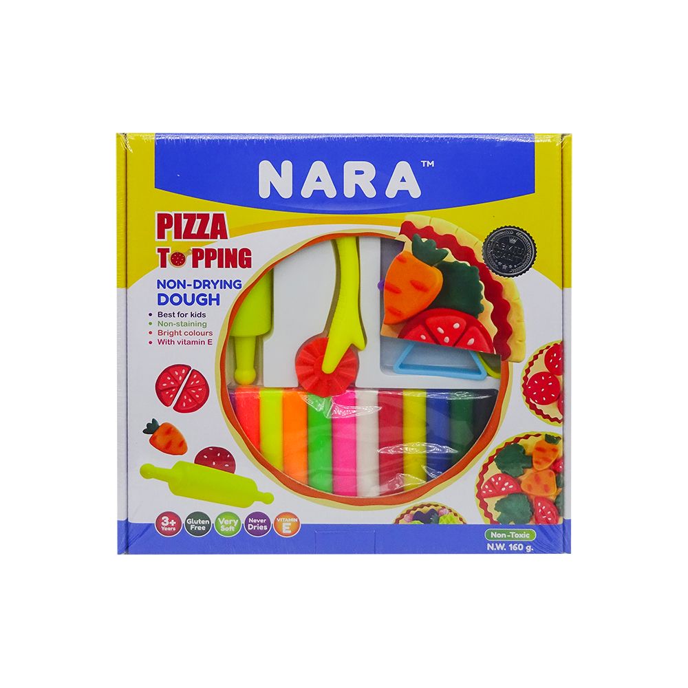 Bột Nặn Hình Nara NDD-PIZZA (Hộp 160g)