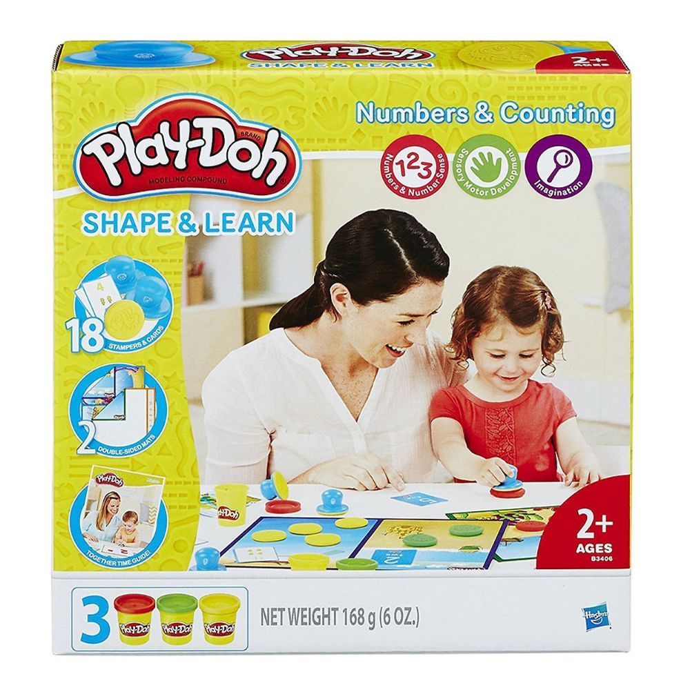 Bột Nặn Khuôn Chữ Số Vui Nhộn PlayDoh - B3406