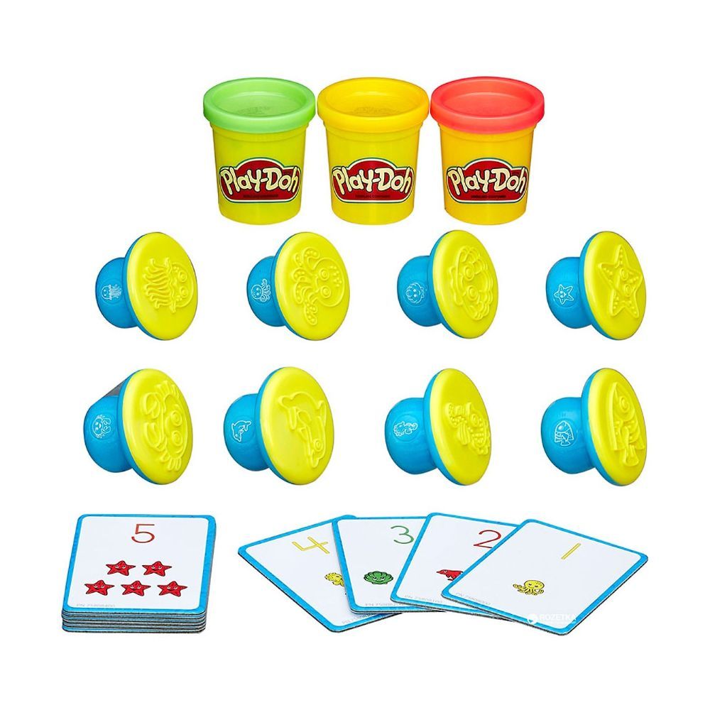 Bột Nặn Khuôn Chữ Số Vui Nhộn PlayDoh - B3406