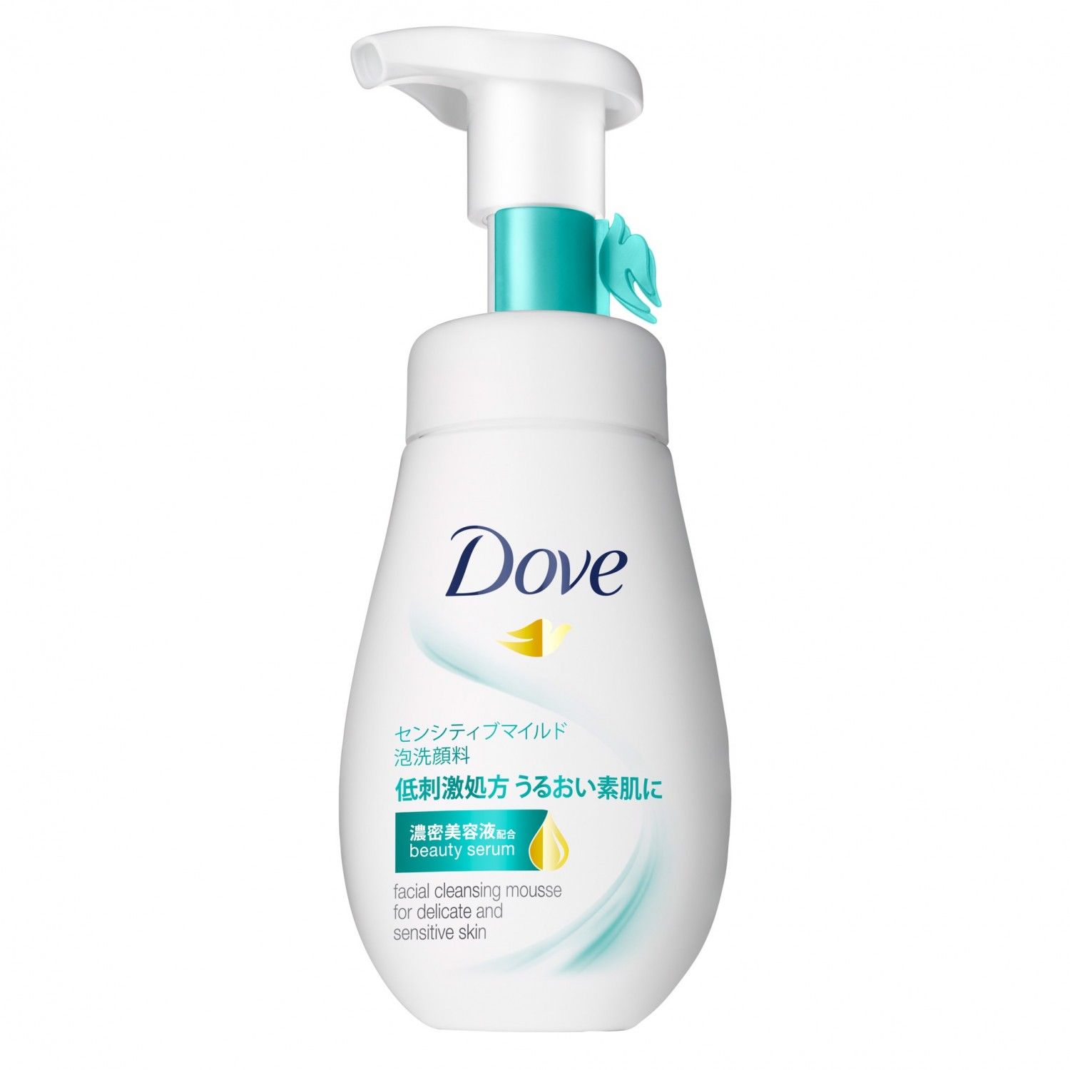 Sữa Rửa Mặt Dạng Bọt Tinh Chất Serum Cho Da Nhạy Cảm - 160ml - Dove
