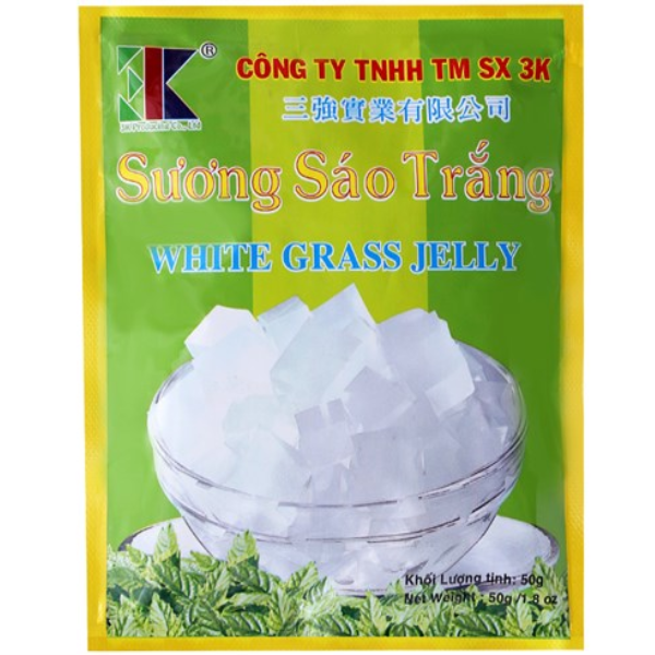 Bột Sương Sáo Trắng 3K Gói (50g)