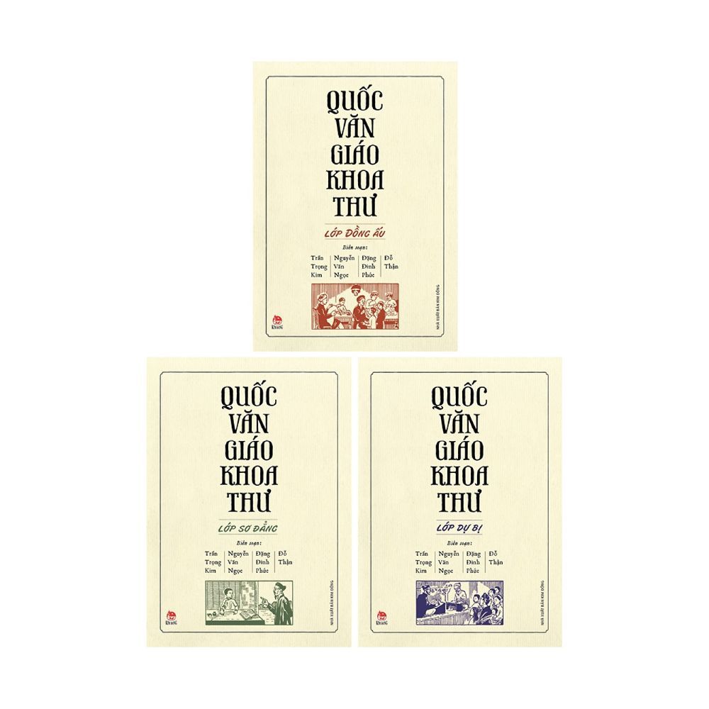 Boxset Quốc Văn Giáo Khoa Thư (3 Cuốn)