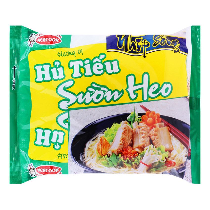 Mì nhịp sống hủ tiếu sườn heo (30gói)