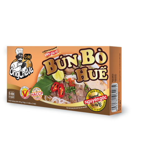 Viên Gia Vị Bún Bò Huế Gold 126gr