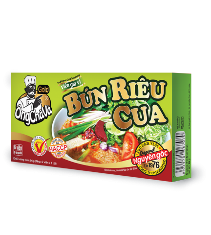 Viên gia vị Bún Riêu gold 126g