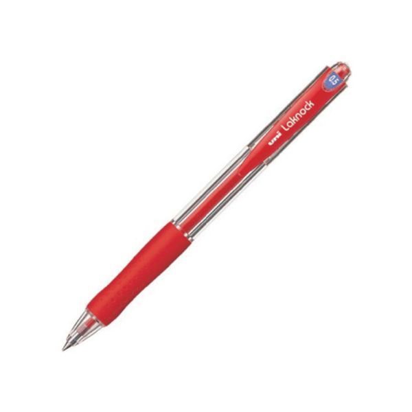 Bút Bi Bấm Lacknock Grip (0.5) SN-101 - Màu Đỏ