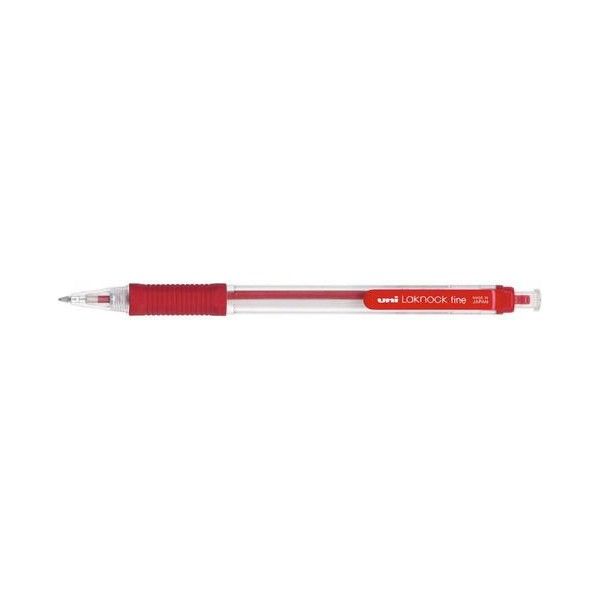 SN-101 RED Bút bi bấm Laknock Grip (Đỏ)*12