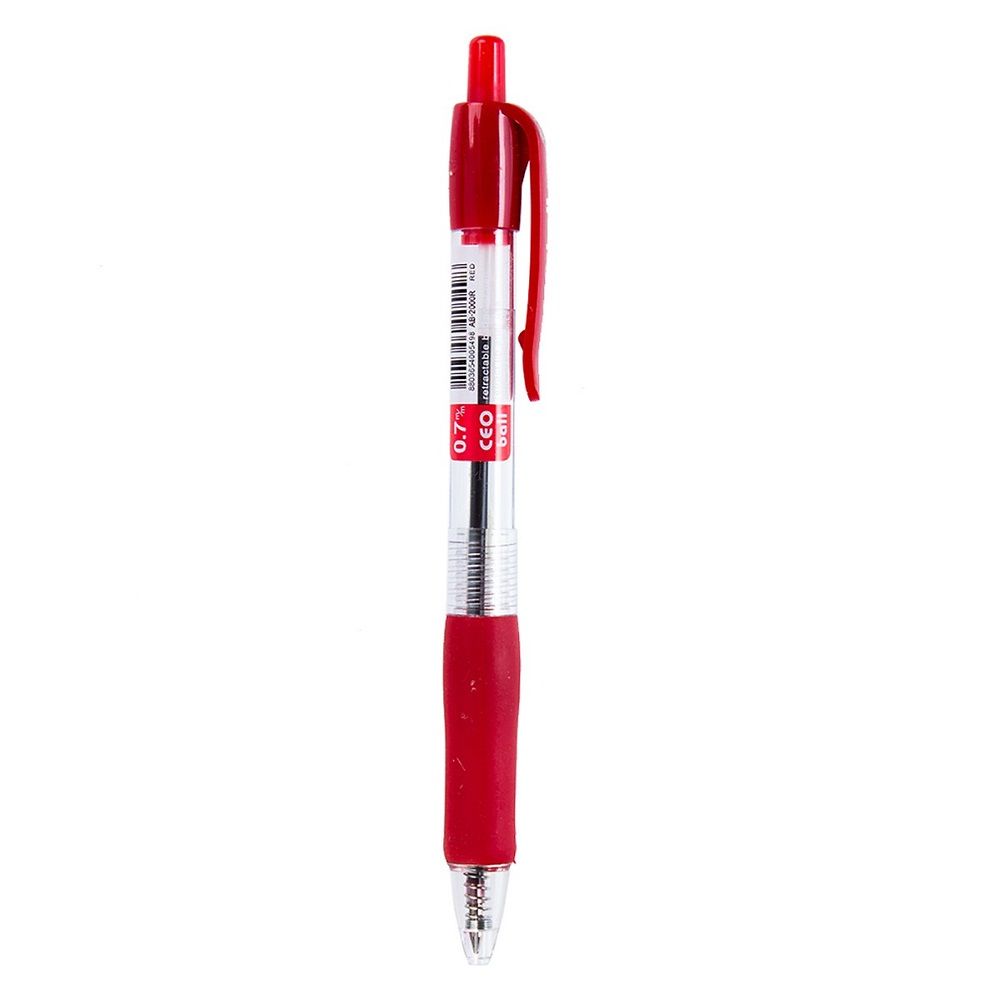 Bút Bi Crown AB-2000R (0.7mm) - Mực Đỏ