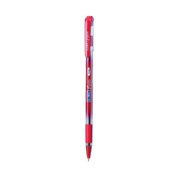 Bút Bi Mực Đỏ Linc Glycer Fine