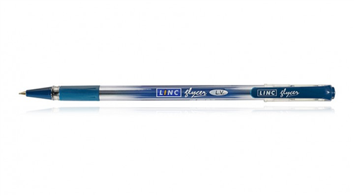 Bút Bi Nắp Đậy Linc Glycer (Màu Xanh)