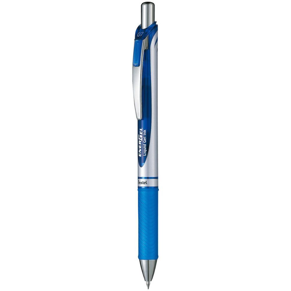 BL77-C Bút bi nước bấm 0.7mm-xanh