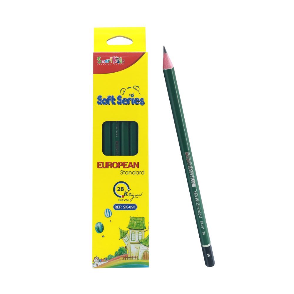 Bút chì đen 2B soft serie SK-091