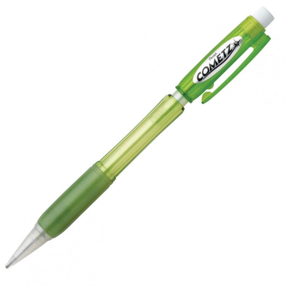 AX119_K Bút chì kim bấm 0.9mm có tẩy (cometz) xanh lá