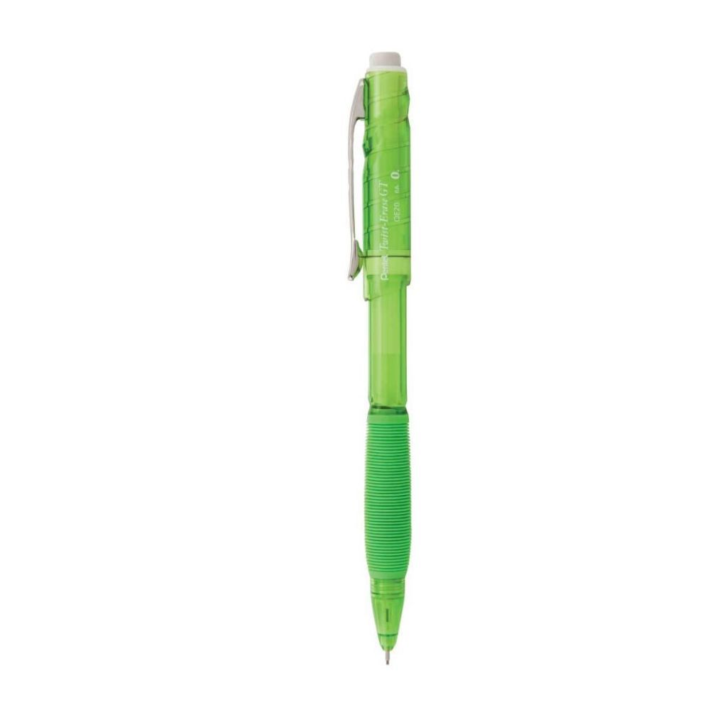 Bút Chì Kim Pentel Twist Erase QE207A (0.7mm) - Màu Xanh Lá