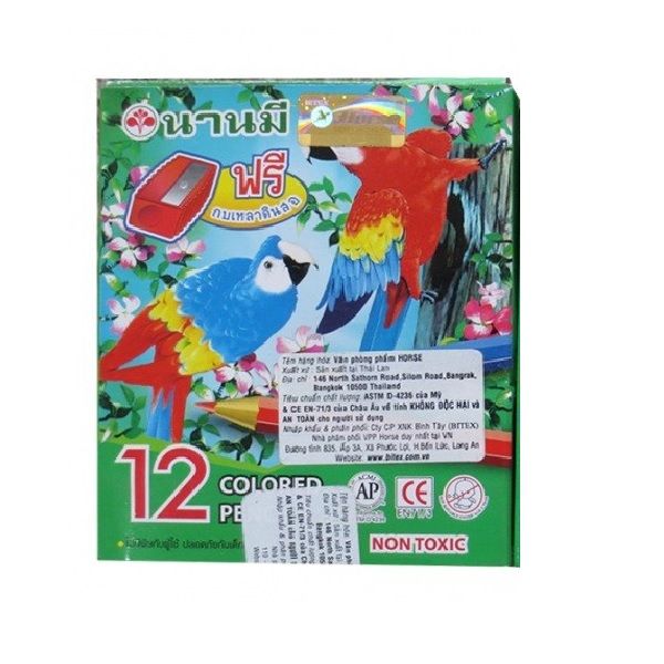 Bút Chì Màu Horse 12 Màu NM-600/12