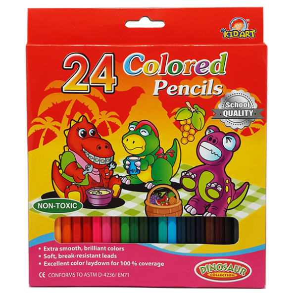 Bút Chì Màu KID ART CPL 24A-DI ( 24 Màu)