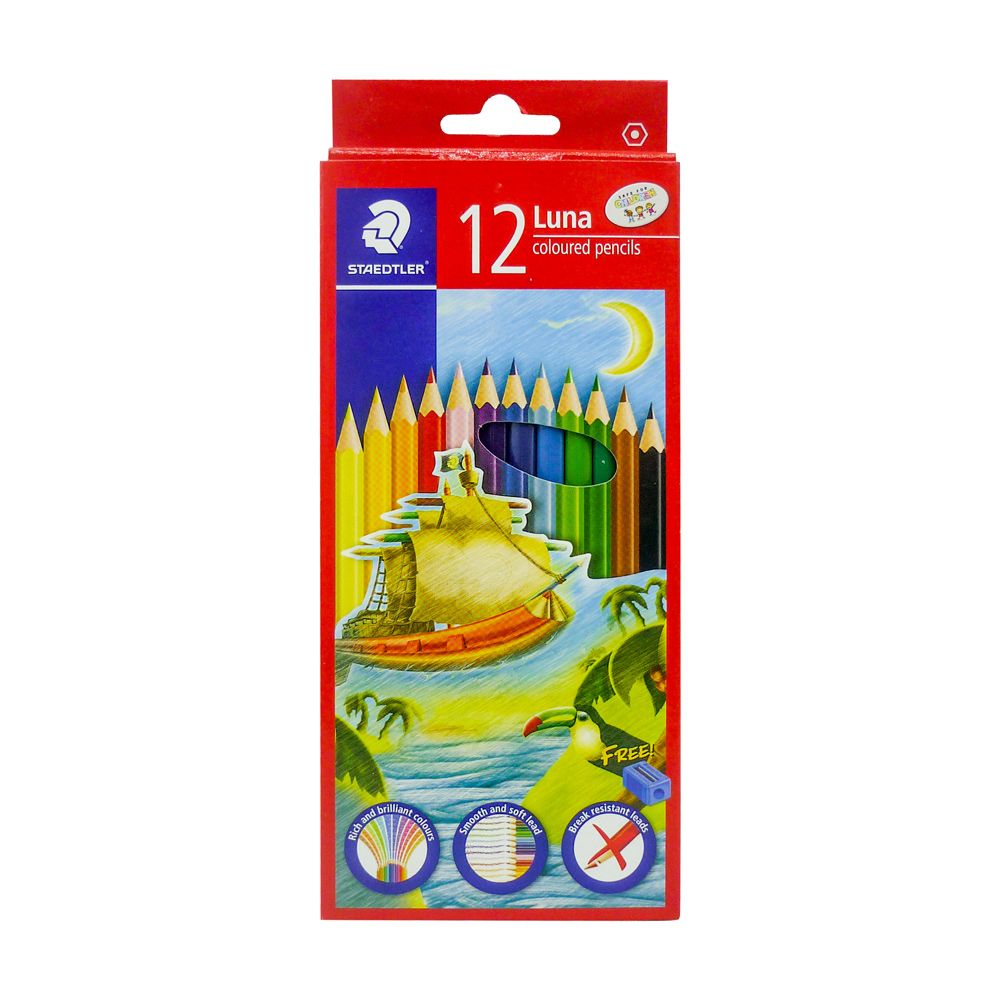 Bút Chì Màu Staedtler Luna 136 C12 (12 Màu)