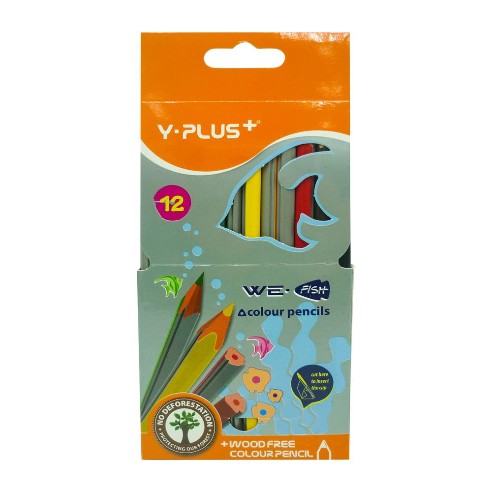 Bút Chì Màu Y-Plus + ( 12 Màu )