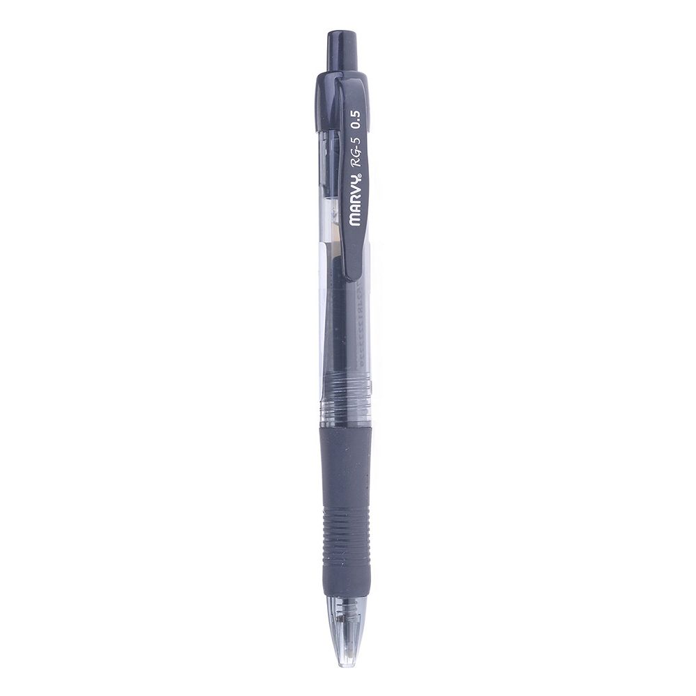Bút Gel Bấm Marvy - RG5 - Màu Đen