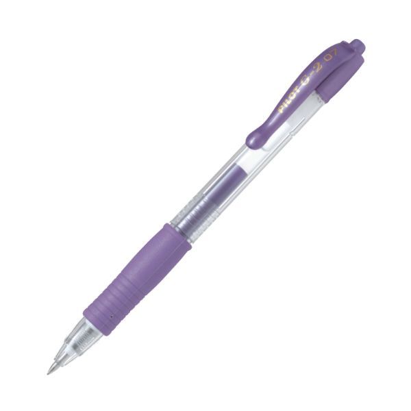 Bút Gel Pilot G-2 BL-G2-7-MV (0.7mm) - Nhũ Tím