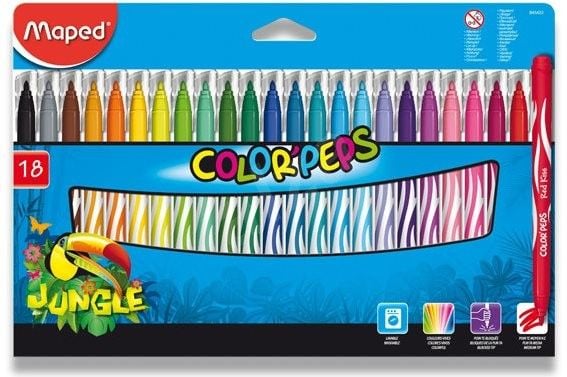 Bút Lông 18 Màu Color' Peps