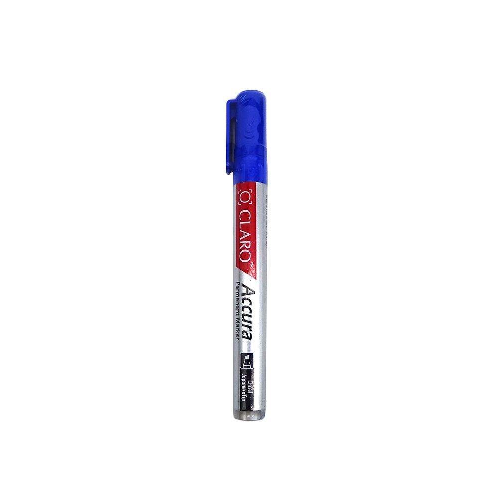 Bút lông dầu Claro CL-0970 -Đỏ-xanh