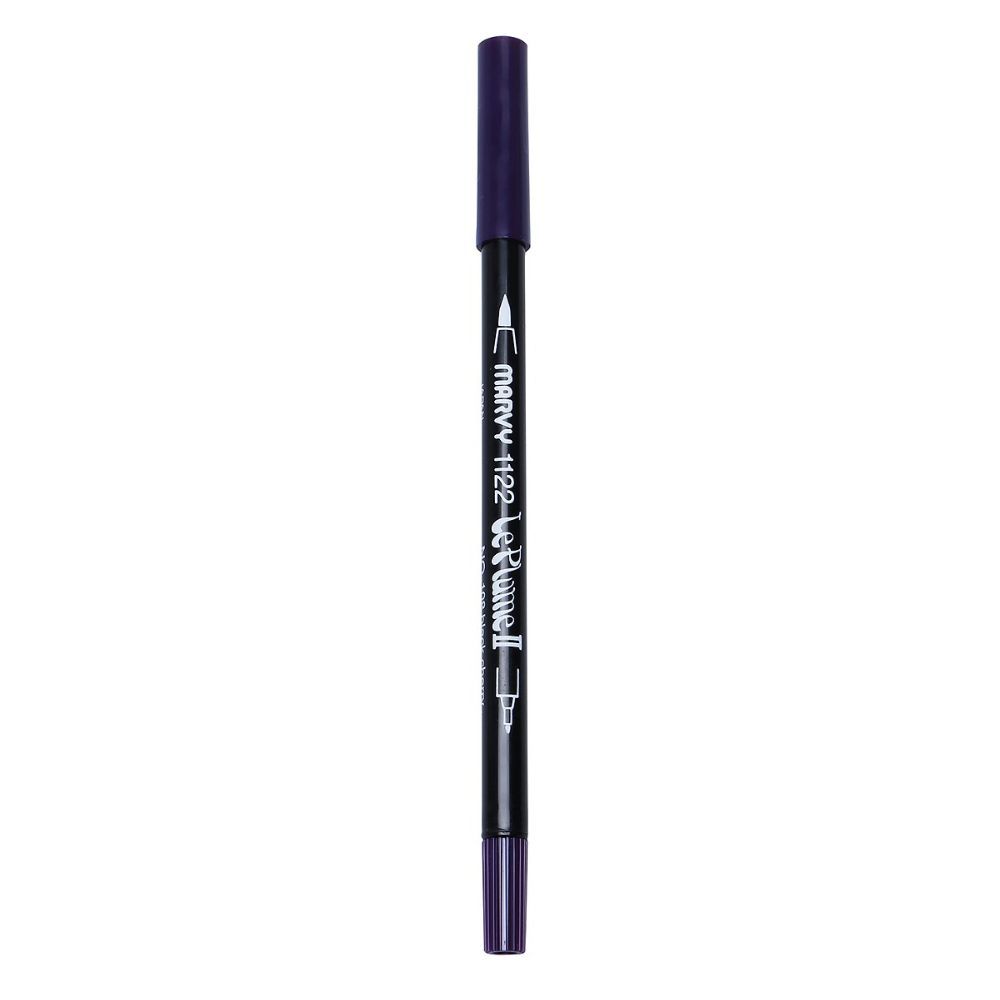 Bút Lông Hai Đầu Marvy 1122 No.108 - Black Cherry