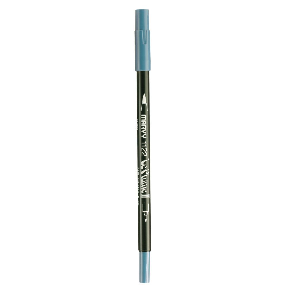 Bút Lông Hai Đầu Marvy 1122 No.17 - Steel Blue