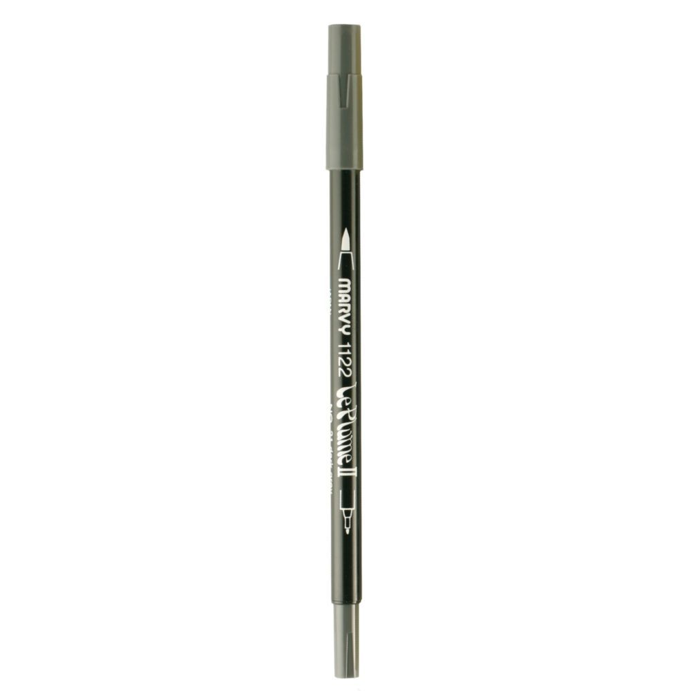 Bút Lông Hai Đầu Marvy 1122 No.21 - Dark Grey