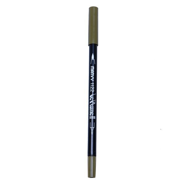 Bút Lông Hai Đầu Marvy 1122 No.27 - Olive Brown