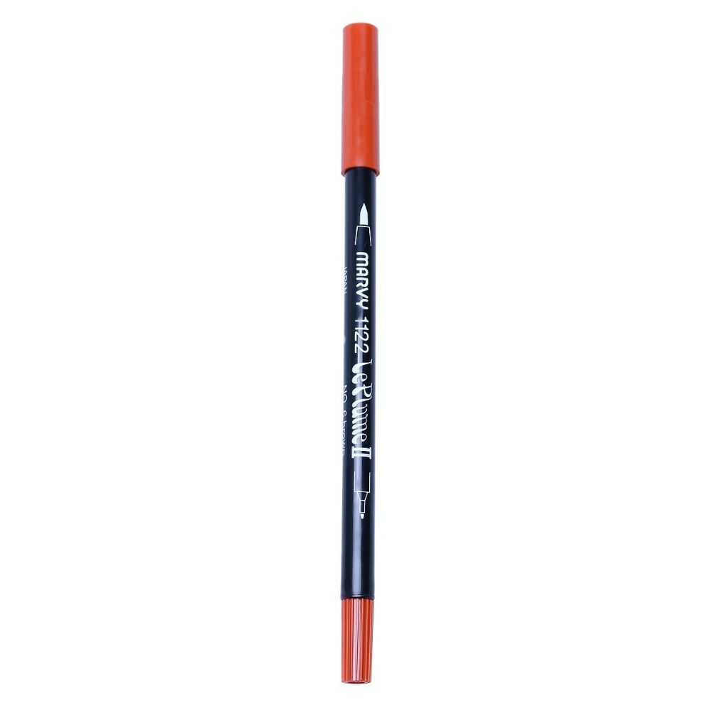 Bút Lông Hai Đầu Marvy 1122 No.6 - Brown