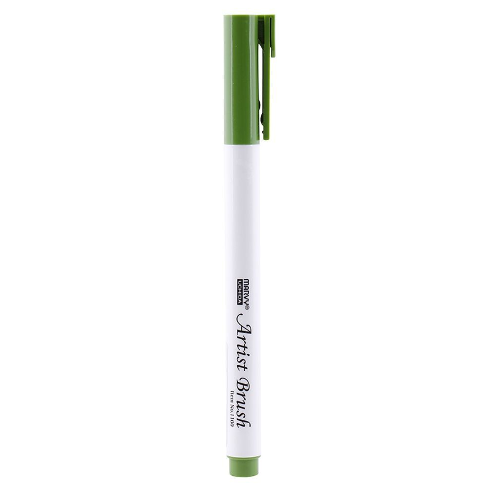 Bút Lông Marvy 1100 No.15 - Olive Green
