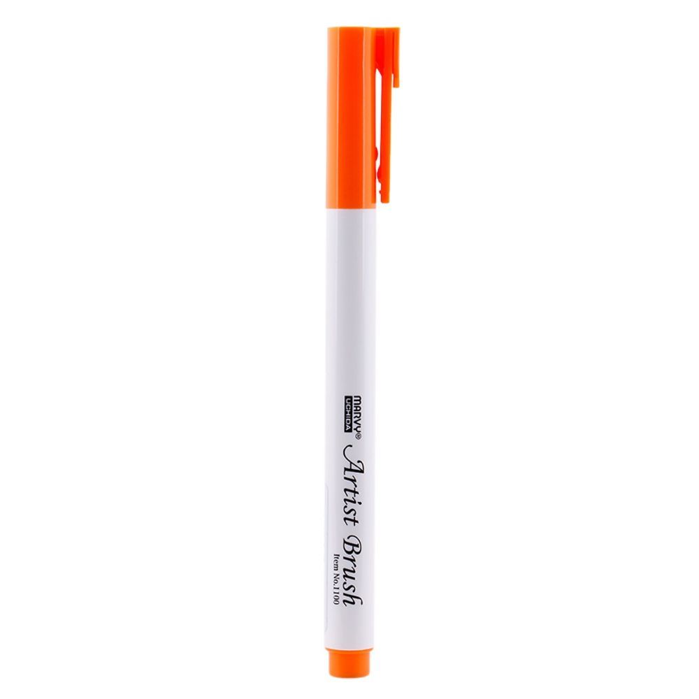 Bút Lông Marvy 1100 No.7 - Orange