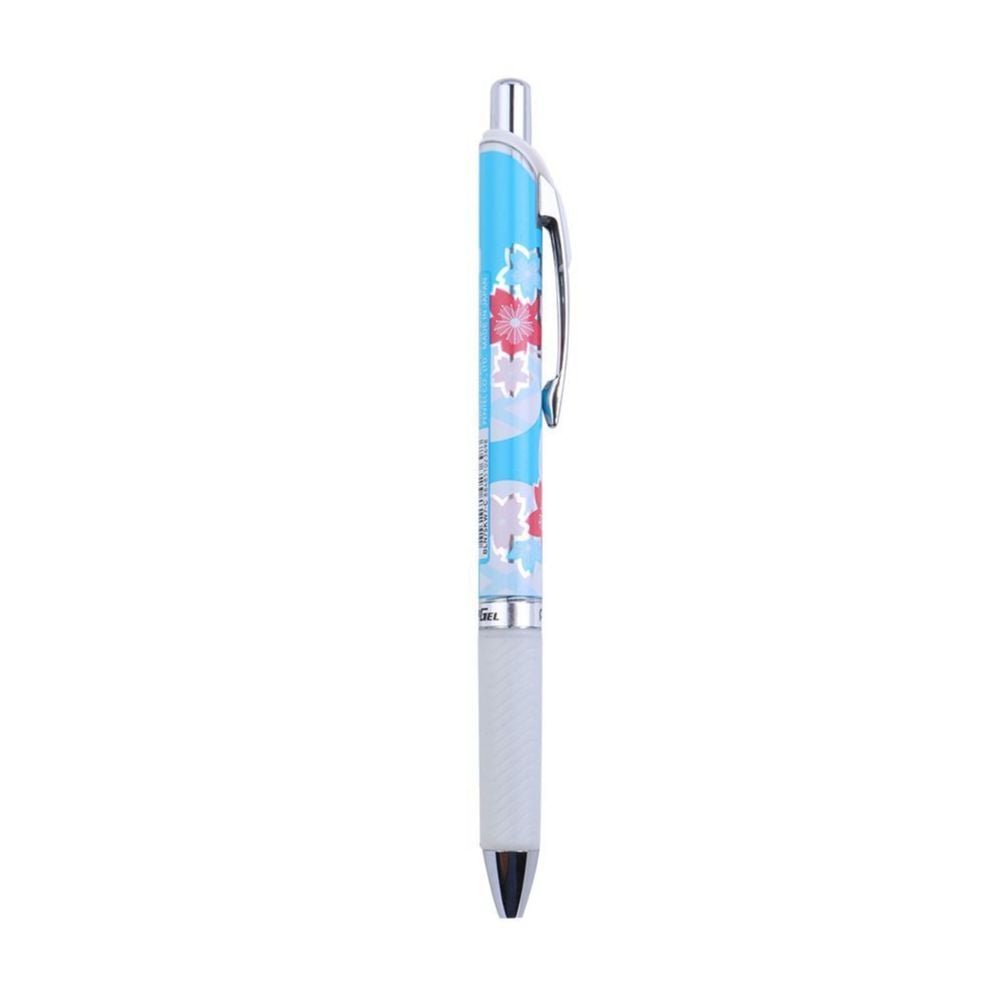 BLN75KW7-C Energel-bút bi gel 0.5mm-xanh (thân xanh nhạt)