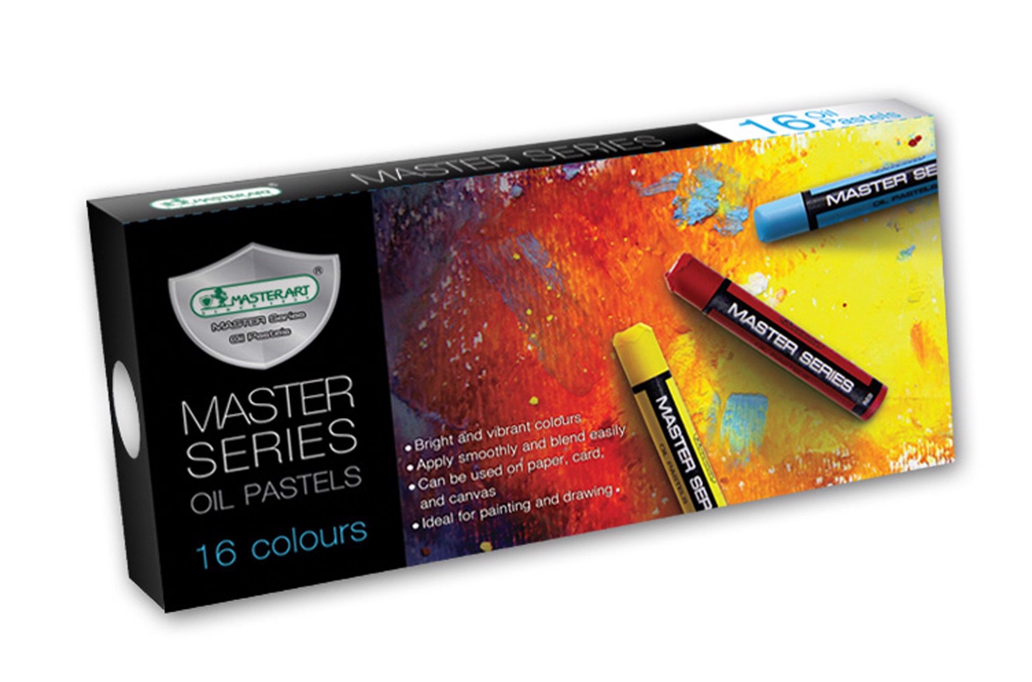 Bút Sáp Dầu - 16 Màu Masterart Series 16C