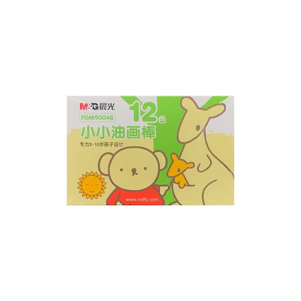 Bút Sáp Khô M&G -12 Màu