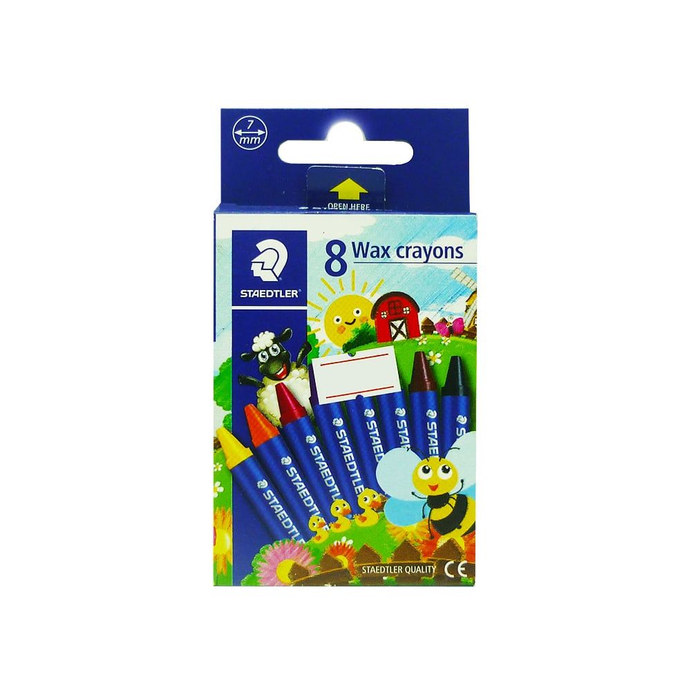 Bút Sáp Màu Staedtler (8 Màu)