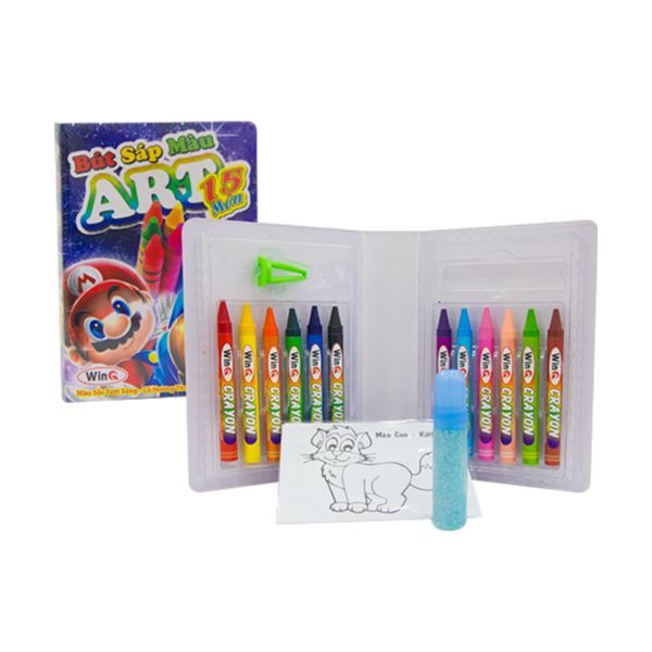 Bút Sáp Màu WinQ ART AN-03 - 15 Món