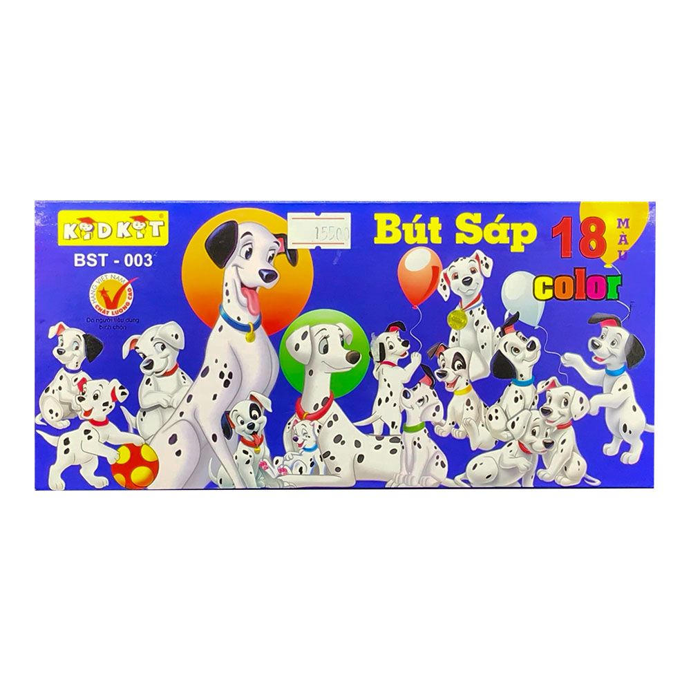 Bút Sáp Thơm KidKit BST-003 ( 18 Màu)