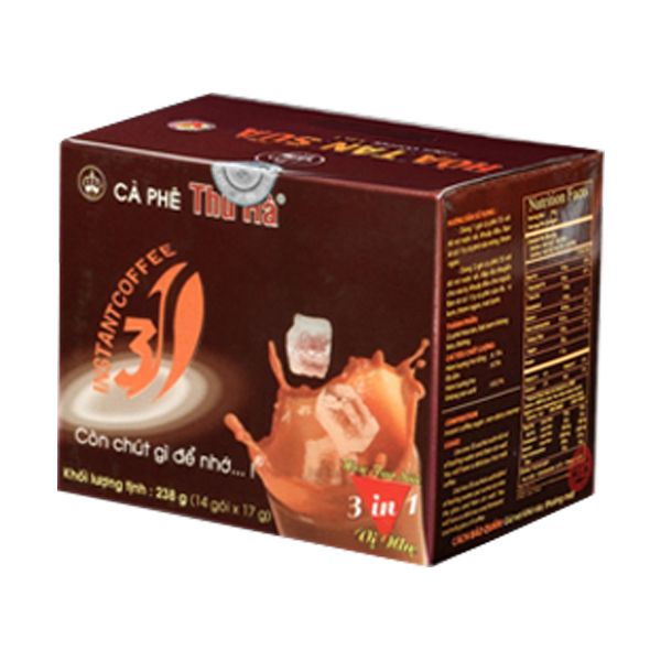 Cà Phê Thu Hà Hòa Tan Sữa 3 In 1 (238g)