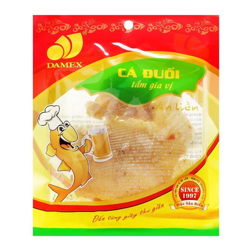 Cá Đuổi Tẩm Gia Vị Damex (20g)