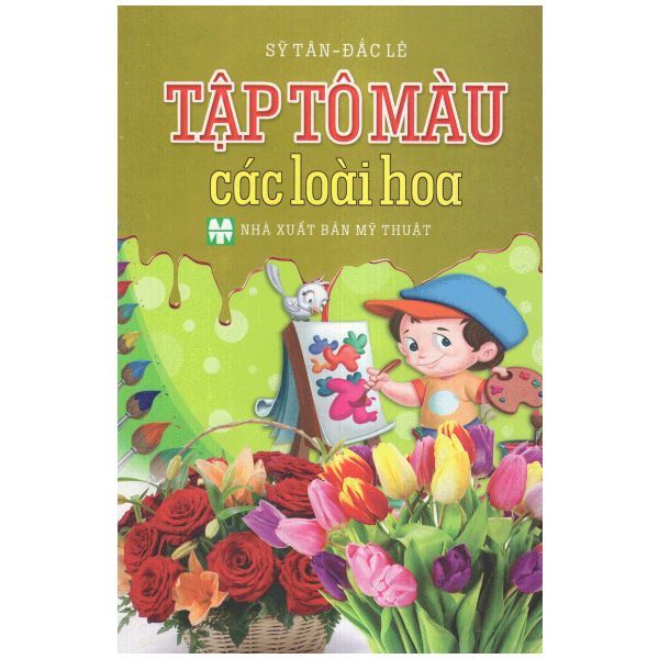 Tập Tô Màu Các Loài Hoa