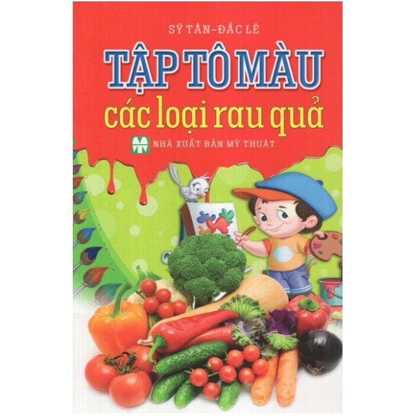 Tập Tô Màu Các Loại Rau Quả
