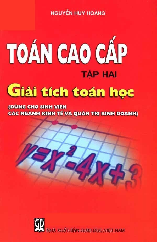 Toán Cao Cấp (Tập 2) - Giải Tích Toán Học